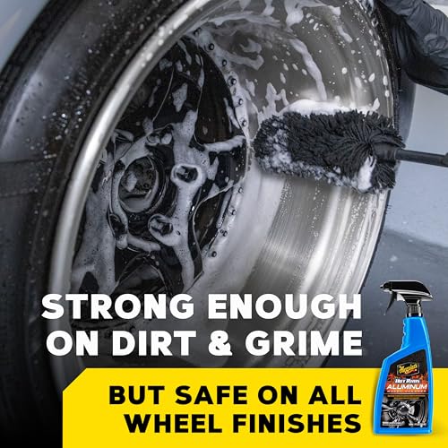 Meguiar's Hot Rims Aluminum Wheel Cleaner -24 Oz Spray - size: 24 Ounce (Pack of 1), style: Aluminum Wheel Cleaner