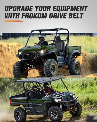 Frokom Heavy Duty CVT Drive Belt Compatible with Yamaha Viking 2014-2023 and Wolverine 700 2016-2018, UTV ATV Clutch Belt Replacement for 1XD-17641-00-00
