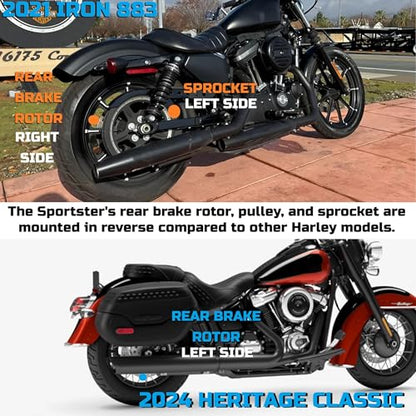 FatFlex 18"×4.25" Wide Rear Wheel Fat Spokes for Harley - style: 18"x4.25", Chrome+Chrome+Chrome(WITH ABS)