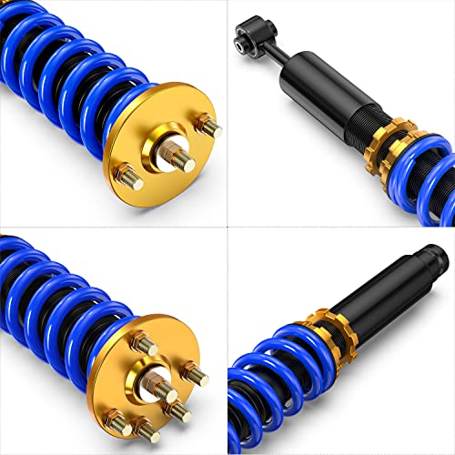 MOSTPLUS Full Coilovers Struts Compatible with 2001-2003 Acura CL/1999-2003 Acura TL/1998-2002 Honda Accord Adjustable Height Shock Absorber Assembly (Set of 4) - size: 1998-2002 Honda Accord