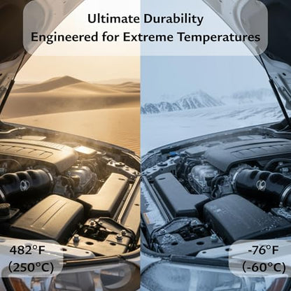 3.5 Inch / 89mm 90 Degree Silicone Elbow Hose – Compact Leg Design, Nominal 102mm Length, 5.5mm Thickness – High Temp 4-Ply Black Coupler for Turbo, Intake, Radiator Pipe - size: 3.5 Inch / 89mm
