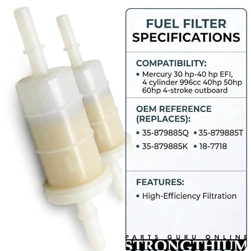 Strongthium 879885Q Fuel Gas Inline Filter