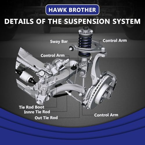 16pcs Front Control Arm Suspension Fit for 11-19 Dodge Charger