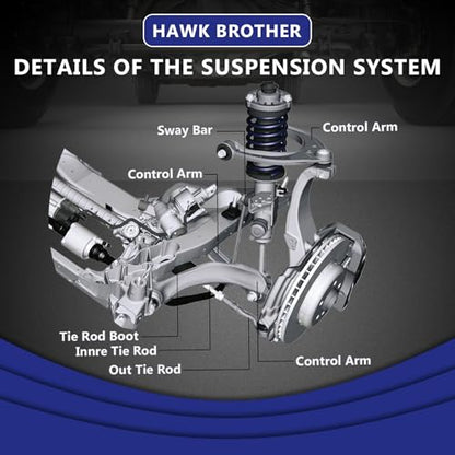 16pcs Front Control Arm Suspension Fit for 11-19 Dodge Charger