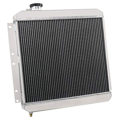 ALLOYWORKS 3 Row Aluminum Radiator for 1960-1984 Toyota Land Cruiser FJ40 FJ45 3.9/4.2L