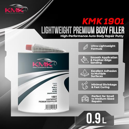 KMK 1901 Lightweight Premium Body Filler - 0.9L - size: Quart