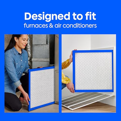 Filtrete 12x20x1 Air Filter, MERV 11, MPR 1000, Allergens & Pet Dander, 3-Month AC and Furnace Filters, Cleaner Air, Reliable Airflow, 4 HVAC Filters (Actual Size 11.68 x 19.68 x 0.81 in) - size: 12x20x1