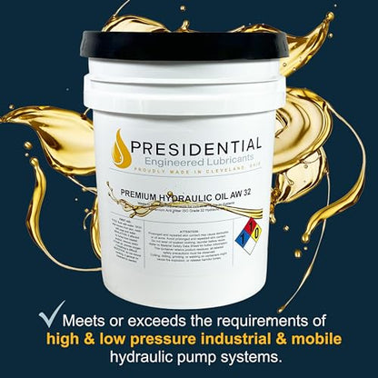 Presidential ISO AW 32 Hydraulic Oil (5 Gallon Pail) - size: 5 Gallon Pail