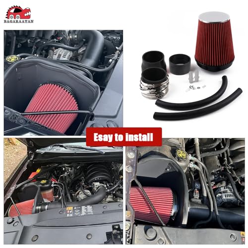 Cold Air Intake for 2014-2019 Chevy/GMC/Cadillac 5.3L 6.2L V8 BK - color: 14-20 Chevy/GMC/Cadillac 5.3L 6.2L V8-BK