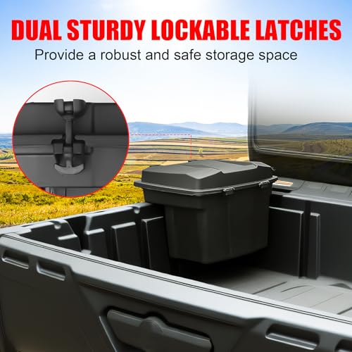 20L Removable UTV Cargo Storage Box for Can-Am Defender/Commander