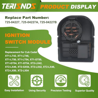 925-06119c 725-04227 Ignition Switch Module with Key for Cub Cadet XT1 XT2