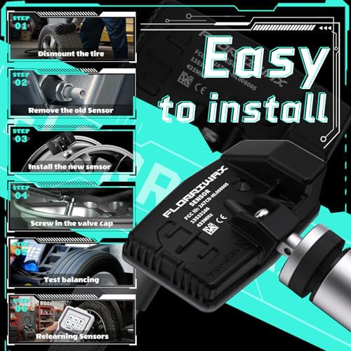 TPMS Sensor 433Mhz Tire Pressure Monitoring Sensor for RAM Jeep - size: 68249197AA