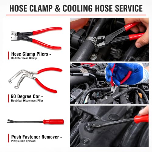 15PCS Automotive Electrical Disconnect Pliers Kit