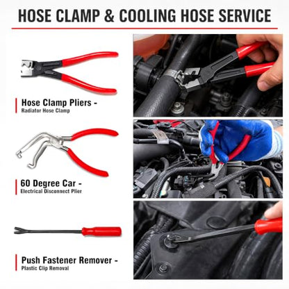 15PCS Automotive Electrical Disconnect Pliers Kit