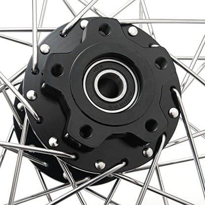 TOFR CNC 14x2.15 Rear Wheel Rim for Talaria Sting R MX3/R MX4/XXX/X3 Pro - color: Black, size: 14" Rear