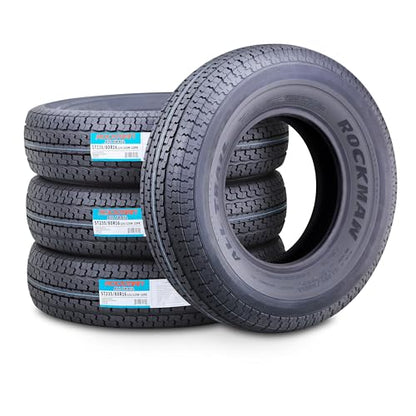 ROCKMAN Trailer Tire ST235/80R16 10-Ply Load Range E 124M Radial 11173 Set4 - size: ST235/80R16