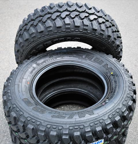 Forceum M/T 08 Mud Off-Road Light Truck Radial Tire-LT235/75R15 235/75/15 235/75-15 104/101Q Load Range C LRC 6-Ply BSW Black Side Wall