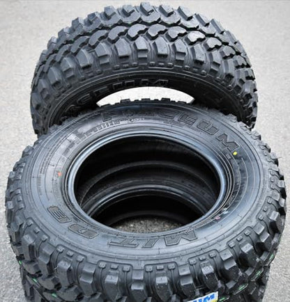 Forceum M/T 08 Mud Off-Road Light Truck Radial Tire-LT235/75R15 235/75/15 235/75-15 104/101Q Load Range C LRC 6-Ply BSW Black Side Wall