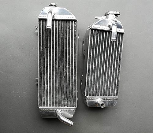 Left + Right Aluminum Radiator for Kawasaki KX250F KXF250 2017 2018 2019