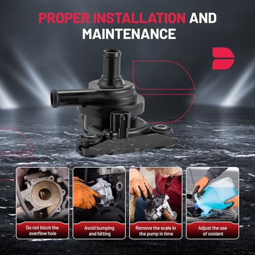 BDFHYK WQT-800 Automotive Engine Water Pump Kit Compatible with Toyota Prius 2004 2005 2006 2007 2008 2009, 1.5L L4, Replaces WQT-800 - size: WQT-800