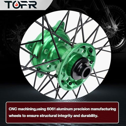 TOFR 21" Front Wheel Rim for Kawasaki KX125 KX250 06-13 KX250F KX450F 06-21 - size: 21" Front