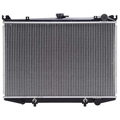 VibeUp 314 Radiator | AT,With TOC | 16-9/10" Core | Fits For Nissan Pickup 91-97; Nissan D21 86-94; Nissan Pathfinder 87-95 | OE#2141056G05,2140001G00 - size: Rad:314