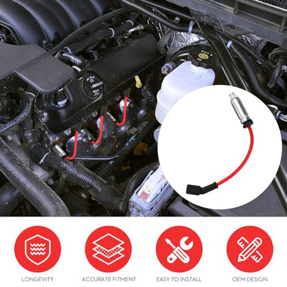 Ozikutech 8-Pack Spark Plug Wires Set for Chevy Silverado Tahoe 5.3 - style: Standard