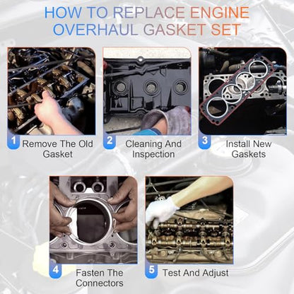 M62B44 Engine Cylinder Head Gasket Kit Fits for BMW