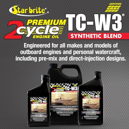 STAR BRITE TCW3 2-Stroke Engine Oil Synthetic Blend - style: 32 oz