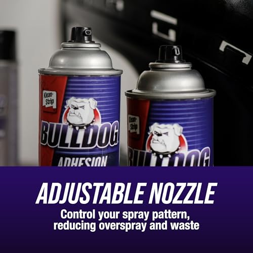 KLEAN-STRIP Bulldog Adhesion Promoter for Polyolefin Plastic Quick Dry Adhesion Promoter for Paint Prep - Fills 320 Grit Scratches - 15 Ounce Aerosol