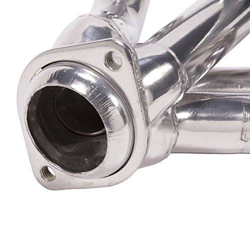 BBK 15950 1-5/8" Shorty Tuned Length Performance Exhaust Headers for Chevy Impala SS LT1 - Polished Silver Ceramic Finish