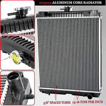 RD411-42300 Excavator Radiator for Kubota U50-3 U45-3ST KX121-3S KX161-3 - size: RD411-42300