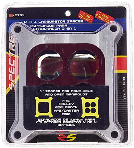 Spectre Performance 5764 Universal 4-Hole/Open Carburetor Spacer