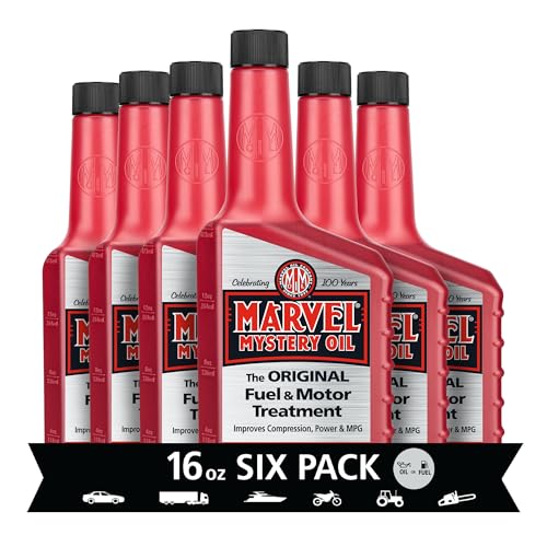 Marvel Mystery Oil Original Motor Treatment, 16 oz. (Pack of 6) - size: 16 Ounces (Pack of 6)