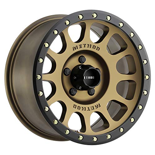 Method Race Wheels 305 NV Method Bronze/Black Street Loc 17x8.5" 5x5.5", 0mm offset 4.75" Backspace, MR30578555900 - color: Method Bronze/Black Street Loc, size: 17x8.5 inches, 5x5.5, 0/4.75"