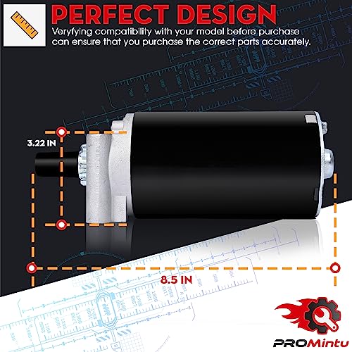 Starter Motor Replaces for Kohler Courage V Twin 7000 Series 20HP 22HP 23HP 24HP 25HP 26HP 27HP Engine KT715 KT725 KT730 KT735 KT740 KT601 KT620 SV840 SV830 SV820 SV815 SV810 Zero-Turn Lawn Tractor