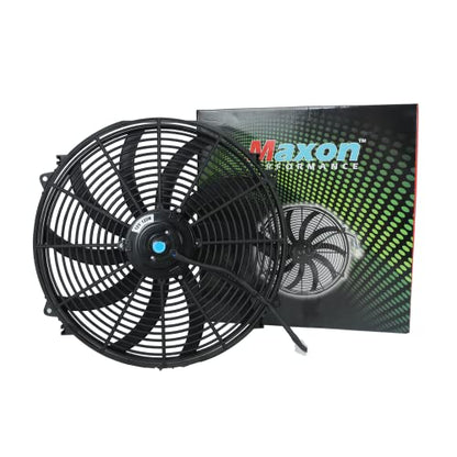 16 Inch Universal Slim Fan Push Pull Electric Radiator Cooling Fan - size: 16inch 120W
