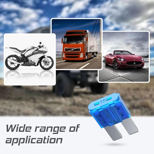 JOREST 60Pcs Micro Assorement Fuses Kit -Micro2 Fuse kit, Micro 2 Automotive Replacement Fuses for Car RV Truck Motorcycle(2Amp 3A 5A 7.5A 10A 15A 20A 25A 30A 35A 40A) - style: 60 Micro2