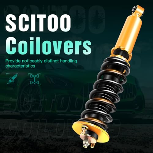SCITOO Coilovers Suspension Kit Fit for Honda for CR-V 97-01 Struts