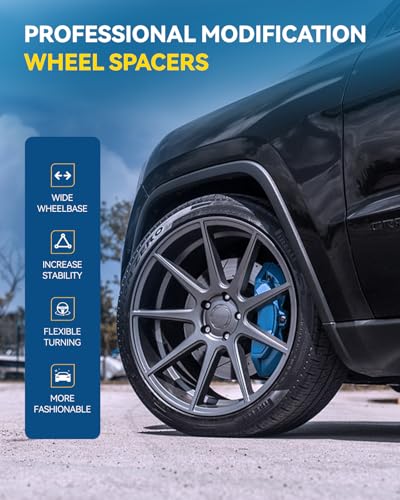 PHILTOP 5x130mm Hub-Centric Wheel Spacers 1.5 inch for Pana-mera - color: Sliver, size: 5x130mm -71.5mm -M14x1.5 -1.5" thick