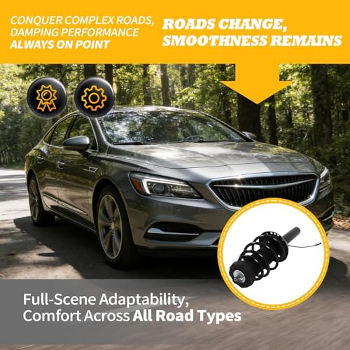 Front Electric Shock Absorber Struts Compatible with Regal 12-17