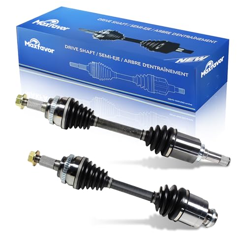 Maxfavor CV Axle Front Pair FWD Fit for Ford Edge 2007-2014 CV Axles,