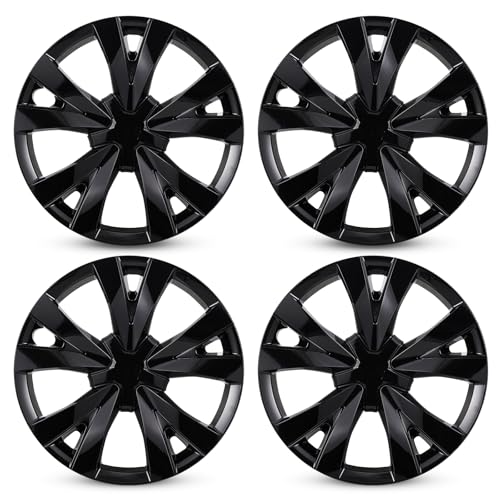 16inch Hubcaps Wheel Covers for 2016-2026 Honda Civic Sedan - color: Black