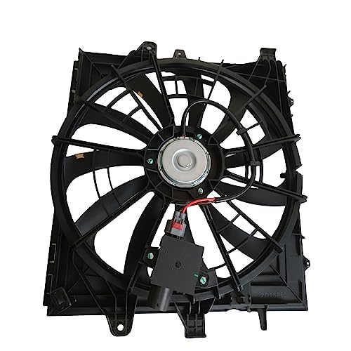 PartsFlow Radiator Cooling Fan Assembly For 2013 2014 2015 Cadillac CTS/ATS 623680 - color: For Cadillac CTS/ATS