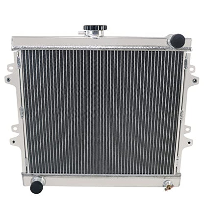 4 Row Radiator Shroud Fan For Toyota Pickup 4Runner SR5 1984-1995 - size: 4 Row Radiator+Cap+Shroud Fan+Relay Kit(MT)