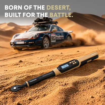 Digital Torque Wrench 3/8 Drive, 5.0-99.6 ft·lb (6.8-135N.m) - size: 3/8 Drive 5.0-99.6 ft·lb