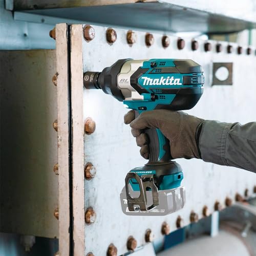 Makita XWT19Z 18V LXT® Lithium-Ion Brushless Cordless 3-Speed 1/2" Sq. Drive Impact Wrench w/Detent Anvil, Tool Only - style: Impact Wrench Only