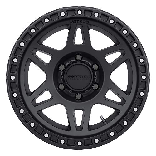 Method Race Wheels 312 Matte Black 17x8.5" 6x120", 0mm offset 4.75" Backspace, MR31278562500 - color: Matte Black, size: 17x8.5 inches, 6x120, 0/4.75"