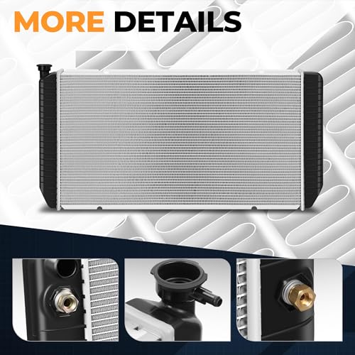 Auto Dynasty 1696 Radiator for 88-00 Chevy GMC C/K2500 3500 Suburban 7.4L - color: 88-00 C/K 7.4L AT