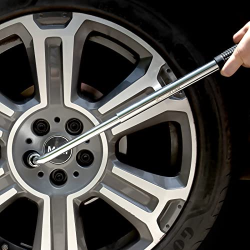Spurtar Telescoping Lug Wrench 1/2 Drive 17/19mm 21/23mm Sockets - size: Telescoping